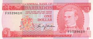 Barbados 1 Dollar p29 1973